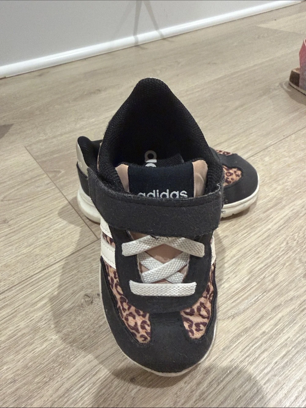 Toddler Leopard Print adidas Sneakers